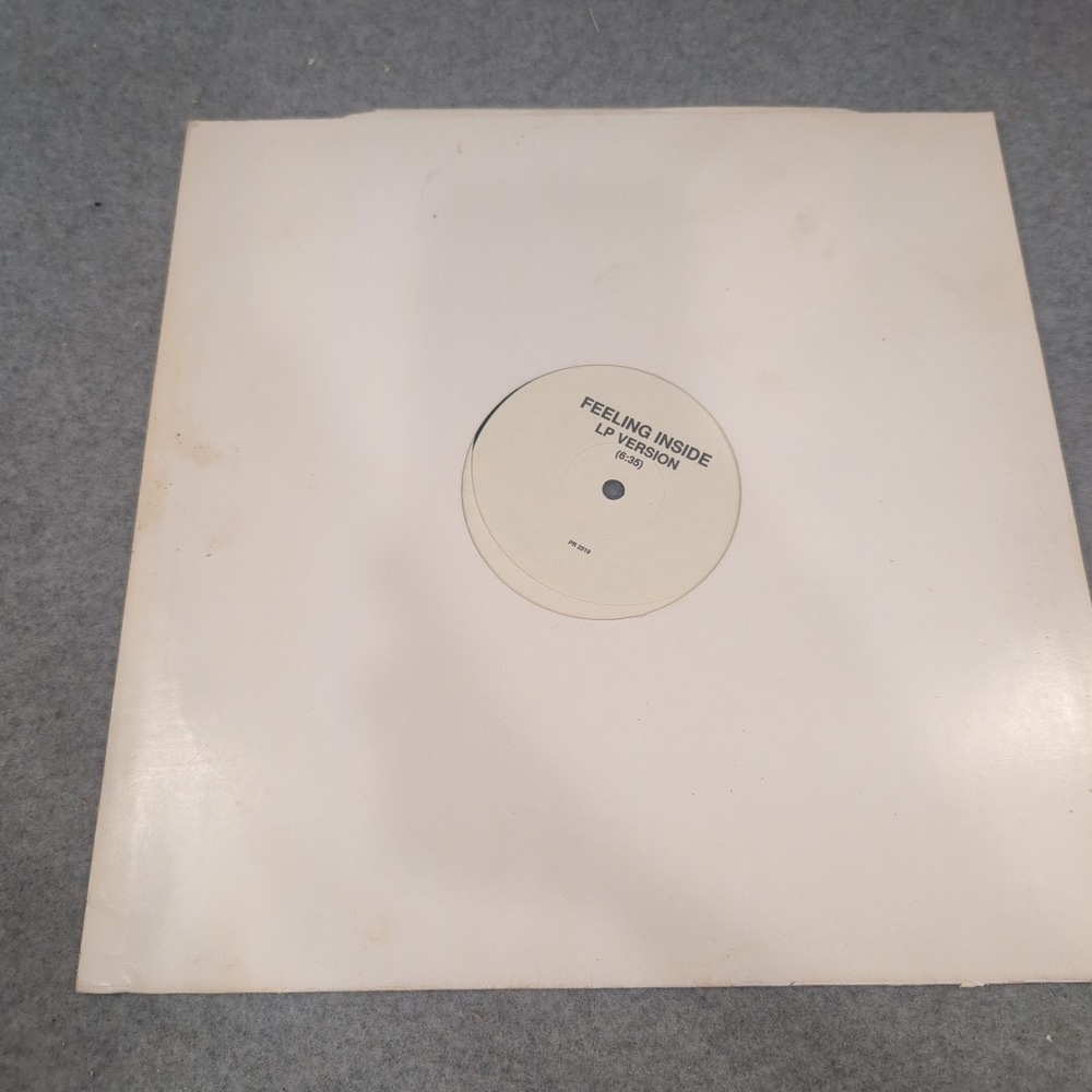 Feeling Inside 12" Vinyl Single PR 2519 LP Version & Edit Promo White Label - Picture 2 of 4